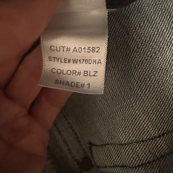 Vintage Y2K Hudson Low Rise Flare Jeans 2000s Distressed Dark Wash Denim - Sz 27 - Picture 15 of 16